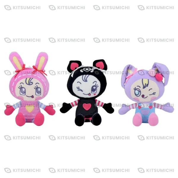 Narumiya Characters – Peluches de Berrie-chan y sus Amigos con Listón