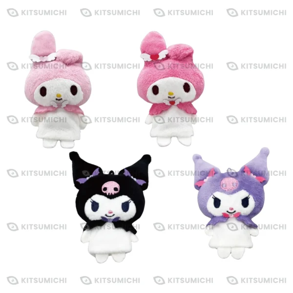 My Melody & Kuromi – Llavero de Peluche Tipo Marioneta ~Fiesta de Cumpleaños de Kuromi~