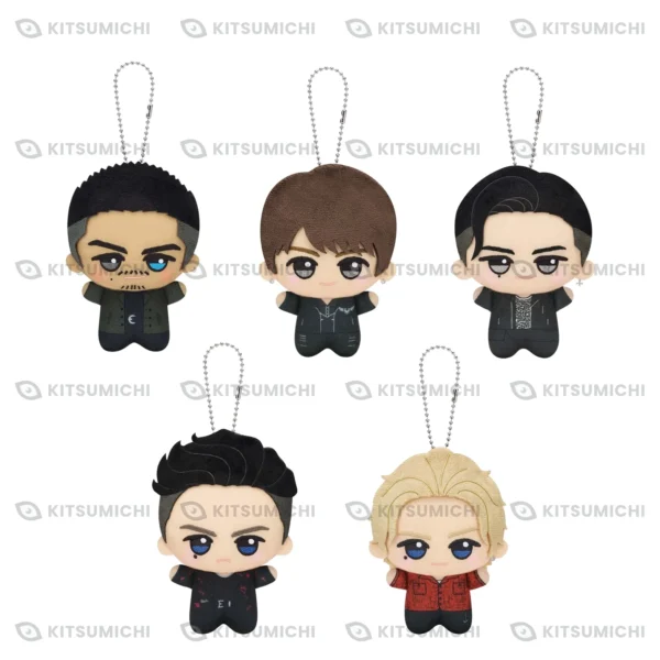 HiGH&LOW – Llaveros de Peluche Chibigurumi Vol. 2 ~10.º Aniversario~