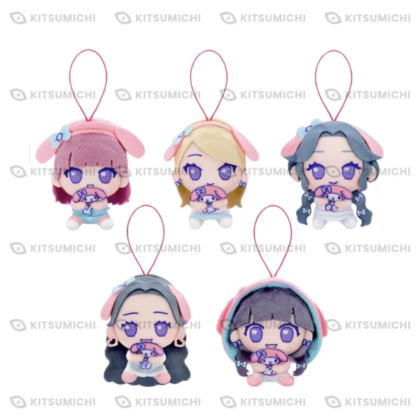LE SSERAFIM × My Melody & Kuromi – Llavero de Peluche ~Versión My Melody~