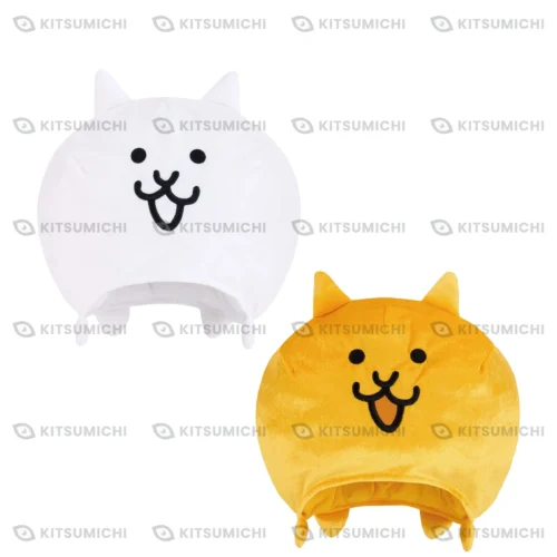 The Battle Cats – Gorros de Peluche ~Cat y Gold Cat~