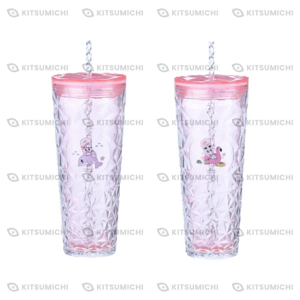 Esther Bunny – Vasos Platinum Zakka Grandes con Popote