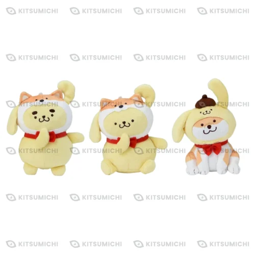 Pompompurin × Shibanban – Llavero de Peluche