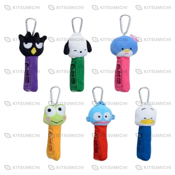 PEZ × Hapidanbui – Estuche de Peluche con Mosquetón