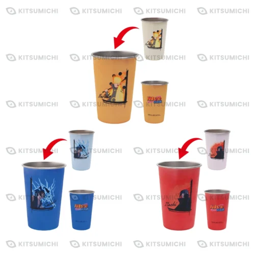 Naruto Shippuden – Vasos que Cambian de Color con el Frío