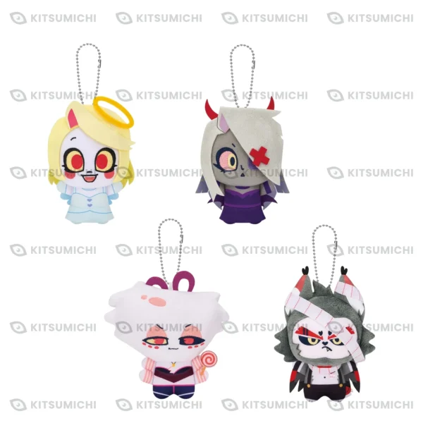 Hazbin Hotel – Llaveros de Peluche ~Trajes de Fiesta~