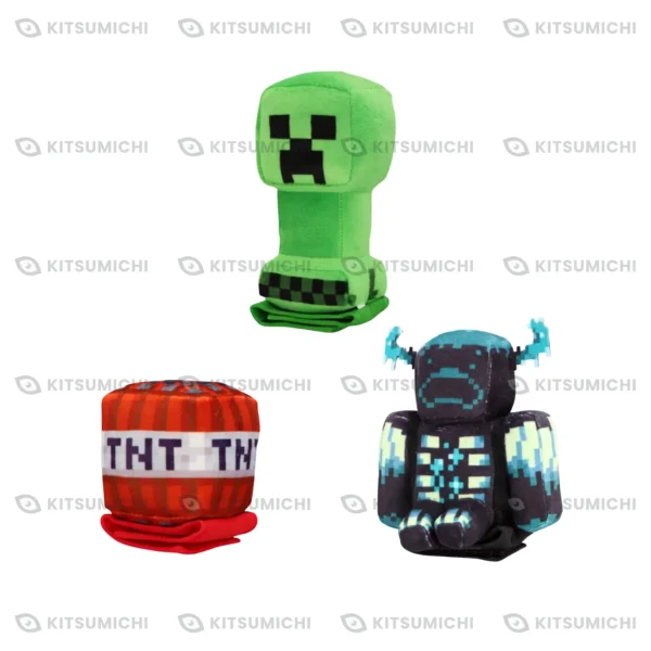 Minecraft – Peluche para el Hombro Vol. 4 ~Creeper, TNT y Warden~