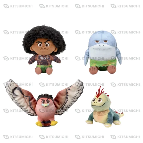 Moana – Llaveros de Peluche de Maui ~Transformaciones~