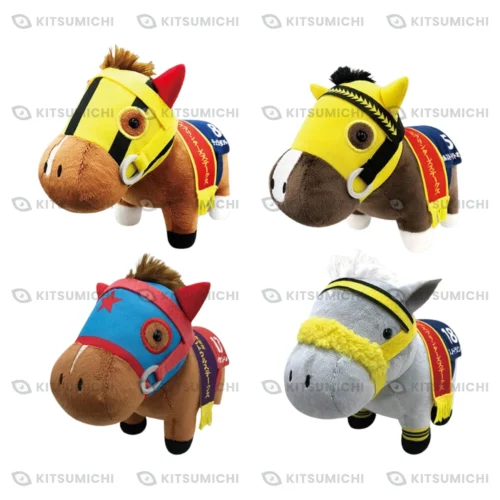 Thoroughbred Collection – Peluches de Durandal, Calstone Light O, Hakusan Moon y Snow Dragon ~Volumen 18~