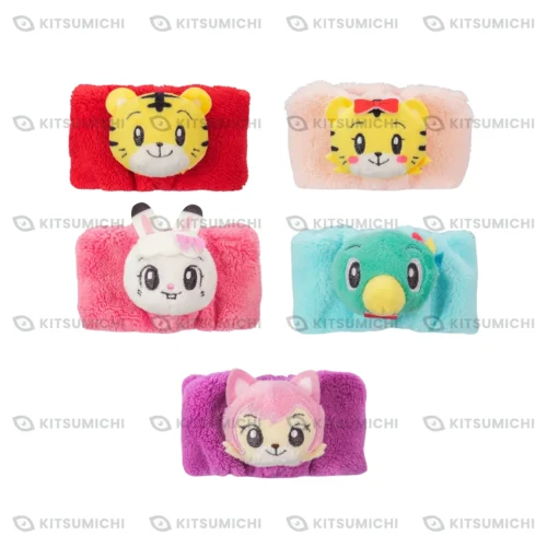 Shimajiro – Muñequeras Absorbentes con Rostro de Shimajiro