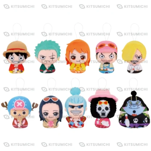 ONE PIECE – Minillaveros de Peluche ~Piratas de Sombrero de Paja~