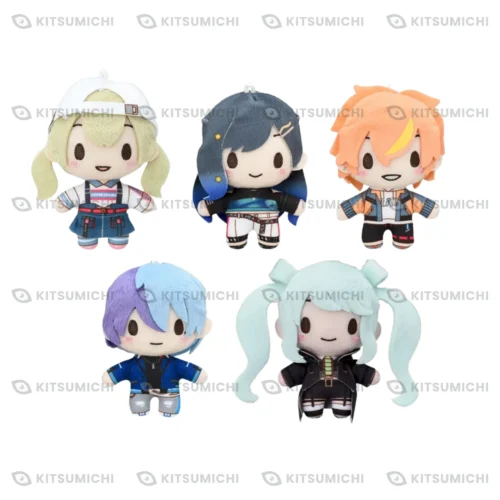 Hatsune Miku: Colorful Stage! – Llaveros de Peluche FuwaPuchi de Vivid BAD SQUAD ~Brand New World~