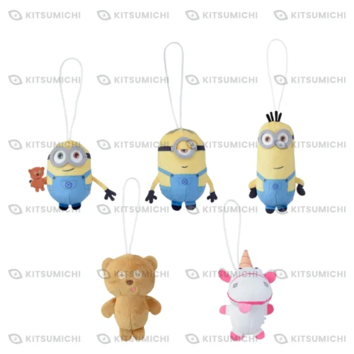 Minions – Llaveros de Peluche Chibiparu
