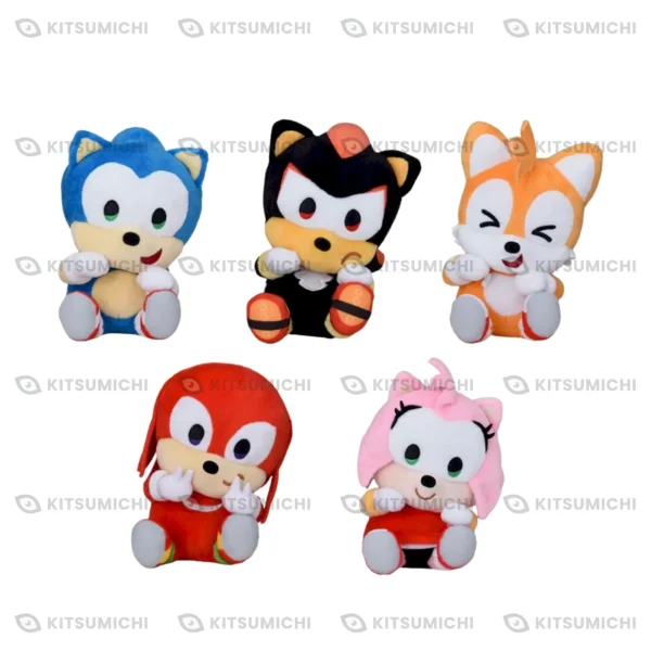SONIC & FRIENDS – Peluches Hyokopyoko ~Versión Exclusiva de ROUND1~