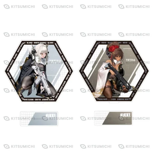 GODDESS OF VICTORY: NIKKE – Figuras Acrílicas Platinum Zakka Grandes de Doble Cara Vol. 2