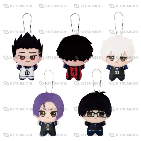 Blue Lock – Llaveros de Peluche Chibigurumi Vol. 2 ~Reedición~