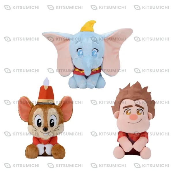 Disney – Peluches Ururiimii de Dumbo, Timothy y Ralph