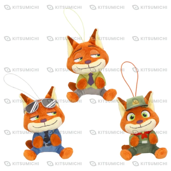 Zootopia – Minillaveros de Peluche Acostados de Nick Wilde ~WE LOVE YOU!~
