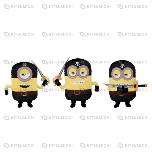 Minions & Monsters – Llaveros de Peluche ~Piratas~