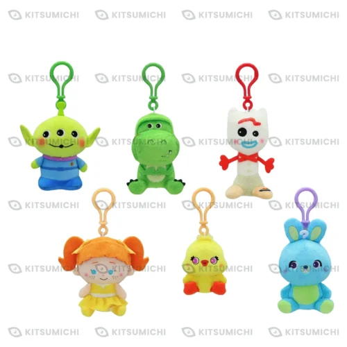 Toy Story – Llaveros de Peluche Kurippī con Clip Vol. 4