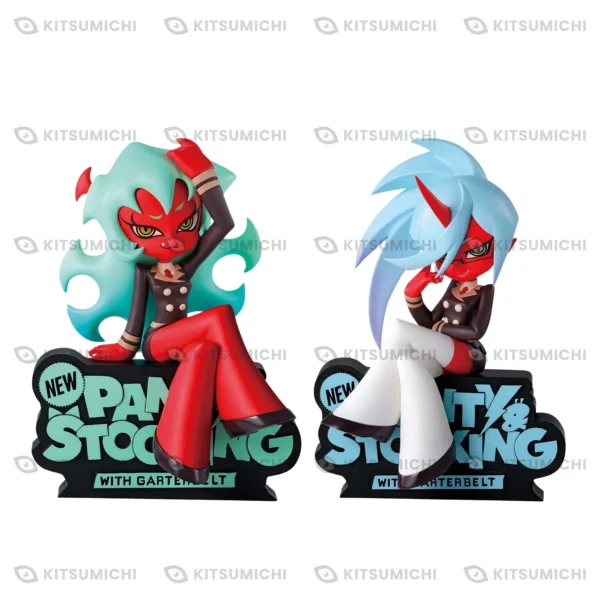 New PANTY & STOCKING with GARTERBELT – Figuras Monitor Top de Scanty y Kneesocks