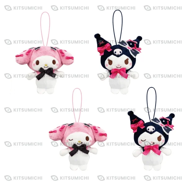 My Melody & Kuromi – Llaveros de Peluche ~Fiesta Adorable~