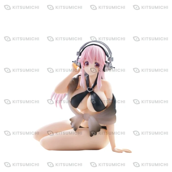 Super Sonico – Figura Noodle Stopper de Super Sonico ~Bikini Negro~