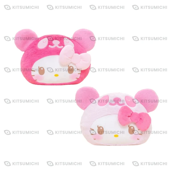Hello Kitty – Peluches Grandes ~Panda con Cabeza Redonda~