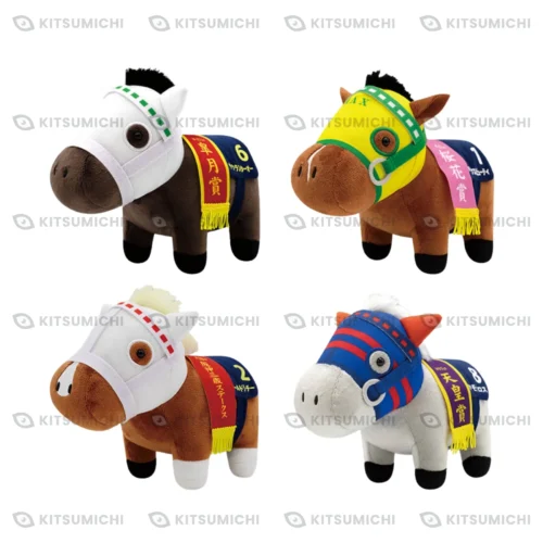 Thoroughbred Collection – Peluches de Sakura Star O, Max Beauty, Gold City y Tamamo Cross ~Volumen 30~