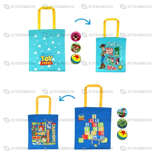 Toy Story – Bolsas Tote con Pin