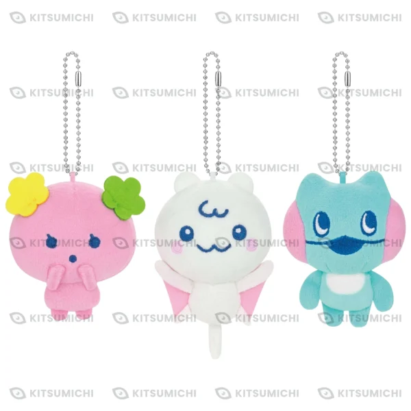 Tamagotchi – Llaveros de Peluche con Cadena de Bolitas Vol. 3 ~Tamagotchi Paradise~