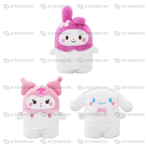 Sanrio Characters – Peluches Dormy Friends Gigantes para Alinear ~Rosa~