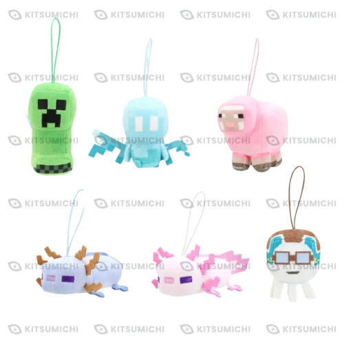 Minecraft – Llaveros de Peluche ~Estilo Chibi~