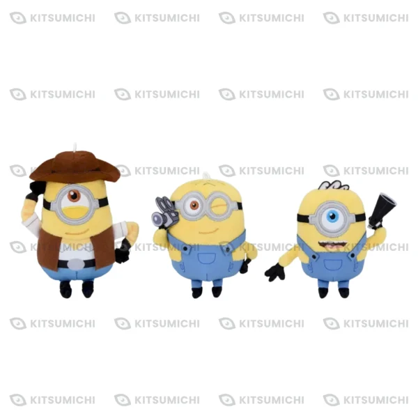 Minions & Monsters – Llaveros de Peluche ~Vaqueros~