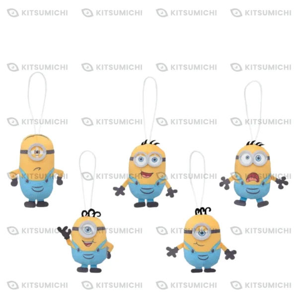 Minions & Monsters – Llaveros de Peluche Chibiparu ~Estilo Cómic~