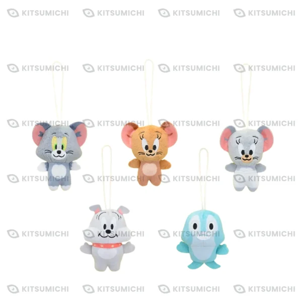 Tom & Jerry – Llaveros de Peluche Chibiparu