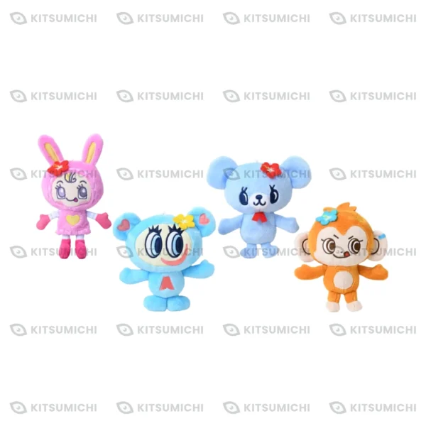 Narumiya Characters – Llaveros de Peluche con Hibiscos