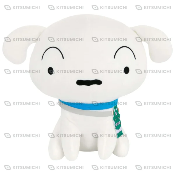 Crayon Shin-chan – Peluche Mecha Mofugutto de Shiro ~Sentado, Kikikaikai! Ora no Yōkai Vacation~