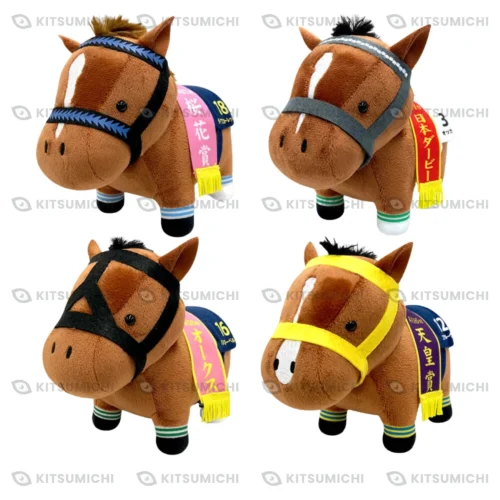 Thoroughbred Collection – Peluches de Daiwa Scarlet, Vodka, Mejiro Dober y Air Groove ~Volumen 3~