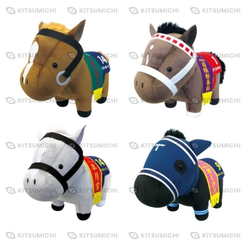 Thoroughbred Collection – Peluches de Soccer Boy, Stay Gold, Gold Ship y Uberleben ~Volumen 13~