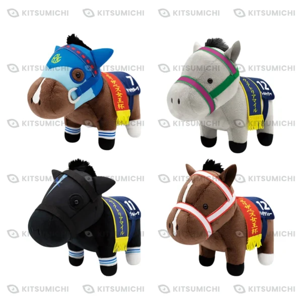 Thoroughbred Collection – Peluches de Admire Groove, Whale Capture, Verxina y Lys Gracieux ~Volumen 29~