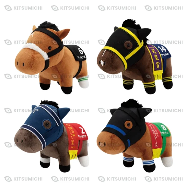 Thoroughbred Collection – Peluches de Satono Reinas, T O Royal, Asamano Itazura y Through Seven Seas ~Volumen 27~