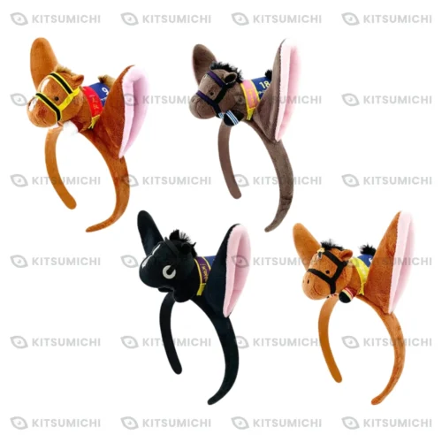 Thoroughbred Collection – Diademas con Peluche de Jack d’Or, Stars on Earth, Equinox y Liberty Island