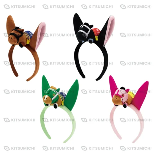 Thoroughbred Collection – Diademas con Peluche de Efforia, Deep Bond, Silence Suzuka y Haru Urara ~Volumen 3~