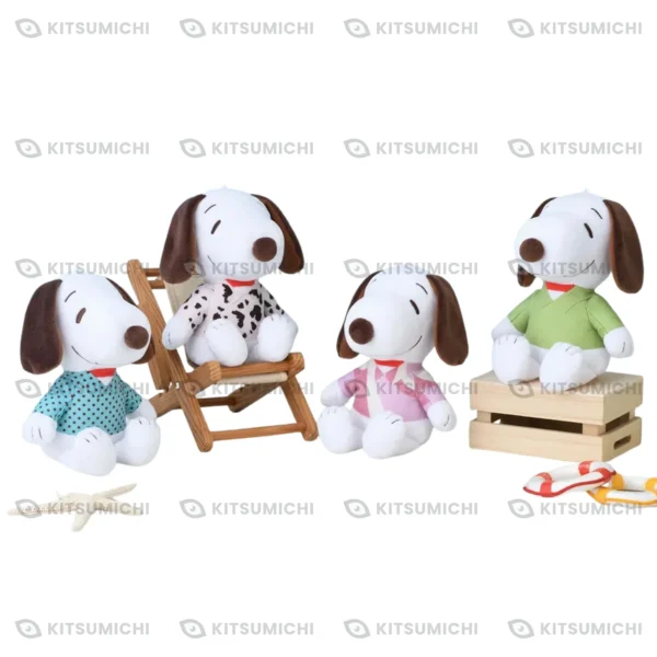 Peanuts – Llaveros de Peluche de Snoopy ~Camisetas Inspiradas en Sabores de Helado~