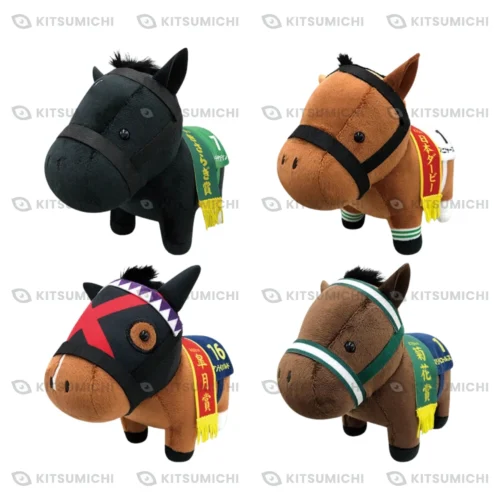 Thoroughbred Collection – Peluches de Reach the Crown, Logi Universe, Unrivaled y Three Rolls ~Volumen 20~