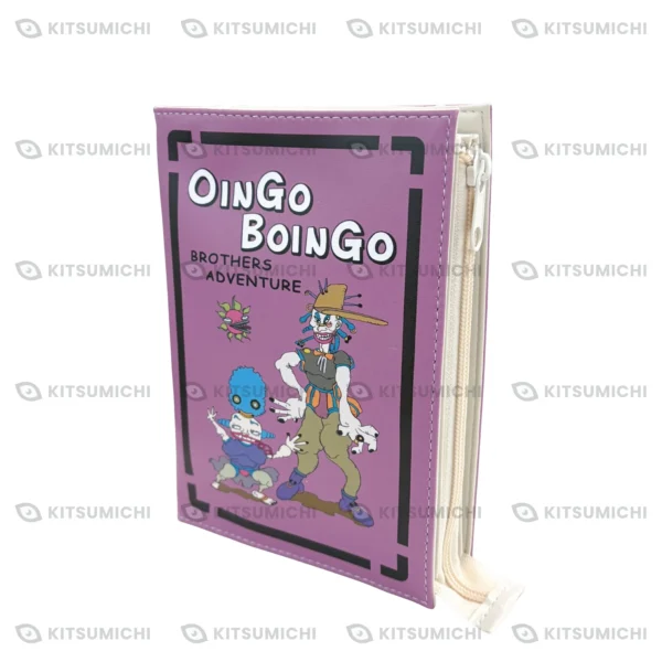 JoJo's Bizarre Adventure: Stardust Crusaders – Estuche de Piel Sintética ~Libro de Predicciones de Oingo y Boingo~