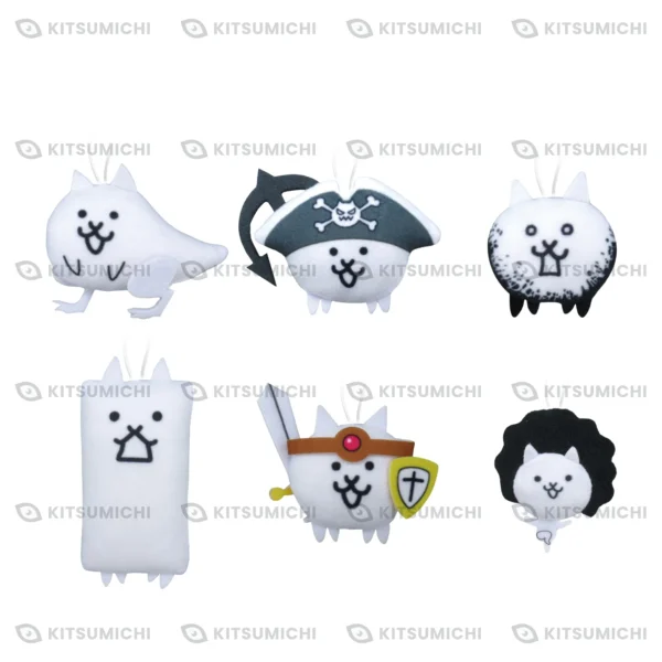 The Battle Cats – Llaveros de Peluche Vol. 3