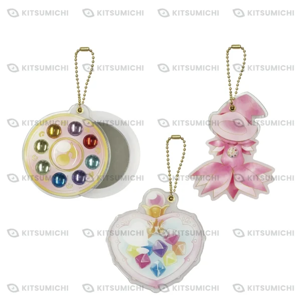 Magical DoReMi – Llaveros de Espejos Transparentes Deslizables ~Colores Pastel~
