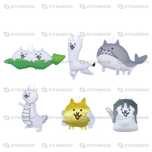 The Battle Cats – Llaveros de Peluche Vol. 4